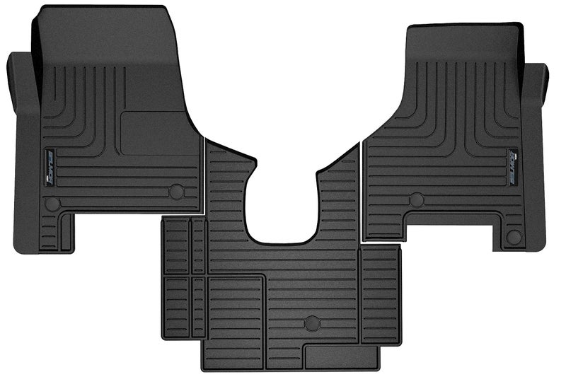 Belmor by Husky Floor Liners Fits 2008-2020 Freightliner Cascadia 113/125 with Manual Transmission (BFM1001M-1)